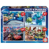 Toysrus  Educa Borrás - Disney Pixar - Pack 4 puzzles progresivos