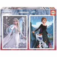 Toysrus  Educa Borrás - Frozen - Pack puzzles 2x500 piezas Frozen 2