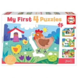 Toysrus  Educa Borrás - Mamás y bebés - My first 4 puzzles