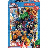 Toysrus  Educa Borras - Héroes Marvel - Puzzle 500 Piezas