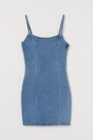 HM  Vestido denim entallado