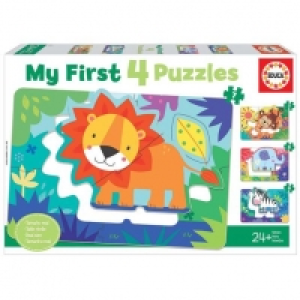 Toysrus  Educa Borrás - Animales de la selva - My first 4 puzzles