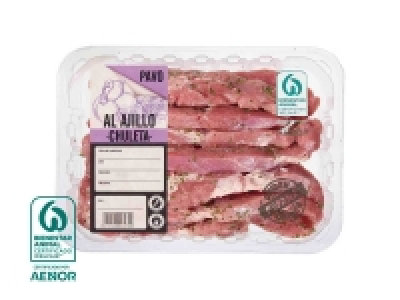 Chuletas de pavo al ajillo 4.39 €