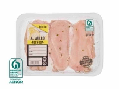 Pechuga pollo fileteada al ajillo 3.19 €