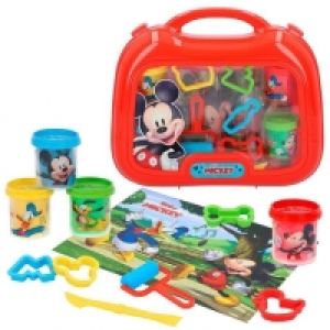 Mickey Mouse - Kit maletín con plastilina