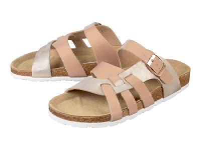 Sandalias oro bronce para mujer