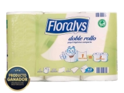 Papel higiénico doble rollo 2.19 €