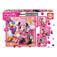 Toysrus  Educa Borras - Minnie Mouse - Puzzle Progresivo