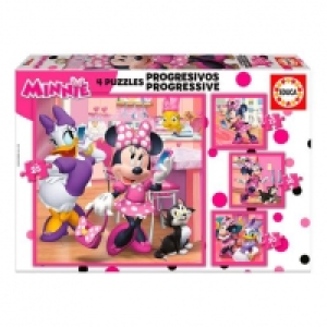 Toysrus  Educa Borras - Minnie Mouse - Puzzle Progresivo