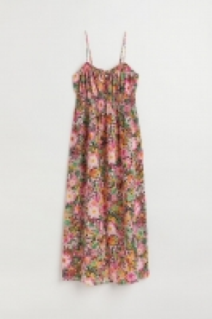 Vestido fruncido de algodón 11.99 €