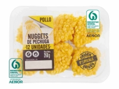 Nuggets de pechuga de pollo maíz 1.59 €
