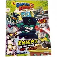 Toysrus  SuperZings - Enigma investiga - Libro de stickers serie 3