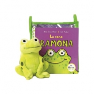 Toysrus  Pack libro y peluche La Rana Ramona