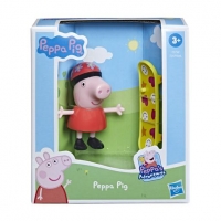 Toysrus  Peppa Pig - Figura Peppa con monopatín