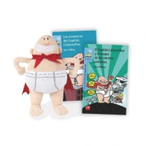 Toysrus  Pack Capitán Calzoncillos con peluche