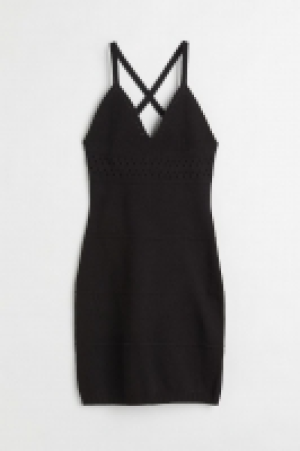HM  Vestido en punto de algodón