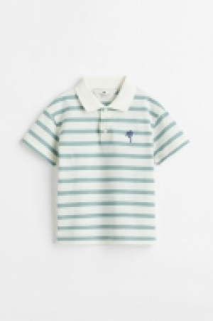 HM  Polo en piqué de algodón