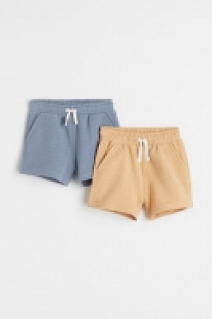 Pack de 2 pantalones cortos en tejido sudadera 10.79 €