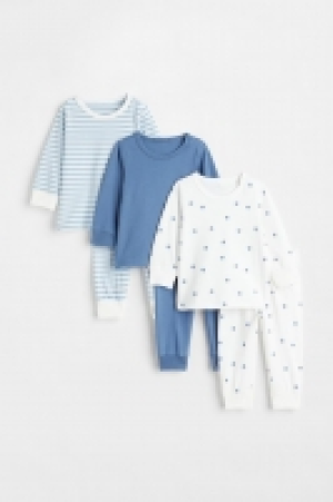 HM  Pack de 3 pijamas de algodón