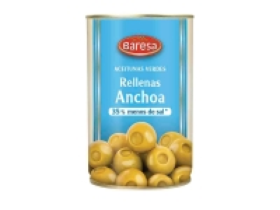 Aceitunas rellenas de anchoa suaves