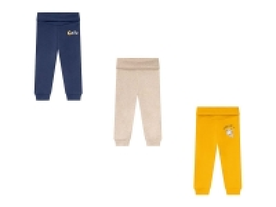 Lidl  Pantalones de chándal estampados para bebé pack 3