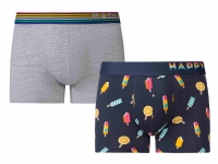 Lidl  Happy Shorts Bóxer para hombre pack 2
