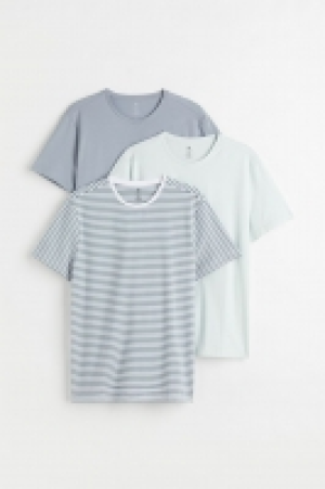 HM  Pack de 3 camisetas Slim Fit
