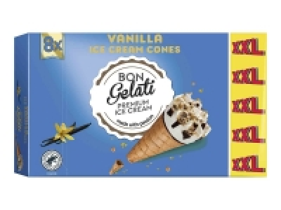 Lidl  Bon Gelati® Conos de vainilla XXL