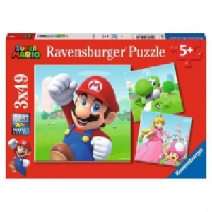 Toysrus  Ravensburger - Super Mario - Pack puzzles 3x49 piezas