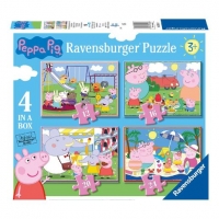 Toysrus  Ravensburger - Peppa Pig - Pack 4 puzzles