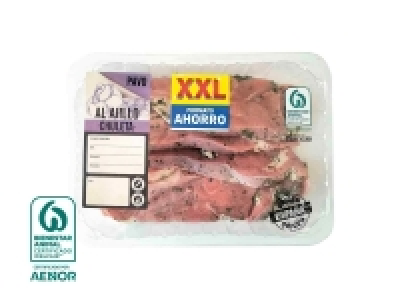 Lidl  Chuletas de contramuslo de pavo ajillo XXL