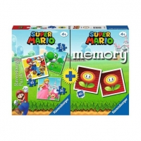 Toysrus  Ravensburger-Super Mario-Pack juego de memoria + 3 puzzles