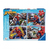 Toysrus  Ravensburger - Spider-Man - Pack Puzzles 4x100 Piezas