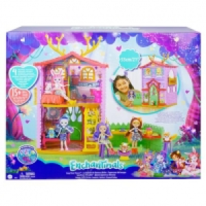 Toysrus  Enchantimals - muñeca Danessa Deer con casa de ciervos