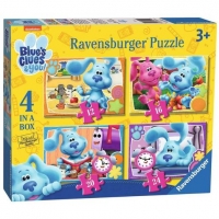 Toysrus  Ravensburger - Pistas de Blue y Tú - Puzzle 4 en 1