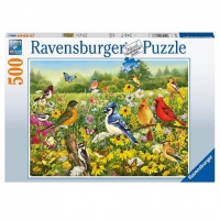 Toysrus  Ravensburger - Pájaros en el prado - Puzzle 500 piezas