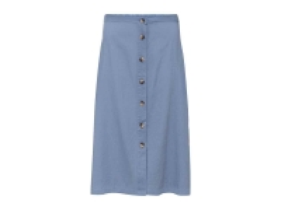 Falda de lino abotonada para mujer 8.99 €