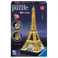 Toysrus  Ravensburger - Puzzle 3D Torre Eiffel Night Edition