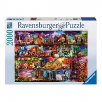 Toysrus  Ravensburger - El mundo de los libros - Puzzle 2000 piezas