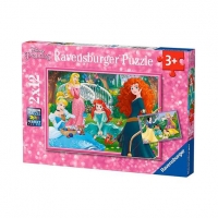 Toysrus  Ravensburger - Princesas Disney - Puzzle 2x12 piezas