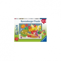 Toysrus  Ravensburger - Frutas y verduras felices - Pack 2x24 piezas