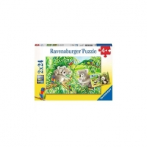 Toysrus  Ravensburger - Koala y panda - Puzzle 2x24 piezas