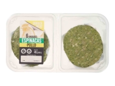 Burger de pollo con espinacas 3.39 €