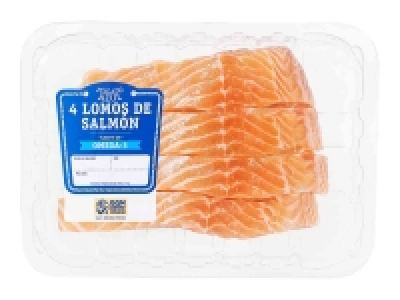 Lomos de salmón 9.99 €