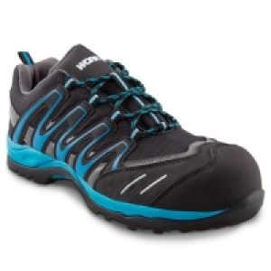 Bricoking  ZAPATO SEGURIDAD WORKFIT TRAIL S1P SRC NEGRO/AZUL T-38