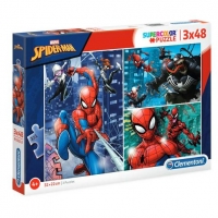 Toysrus  Spider-man - 3 puzzles x 48 piezas