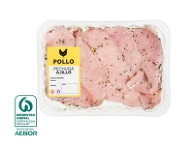 Pechuga pollo fileteada al ajillo 2.69 €