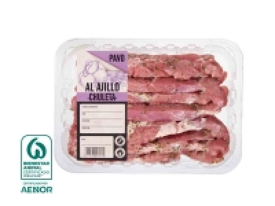Chuletas de pavo al ajillo 4.29 €