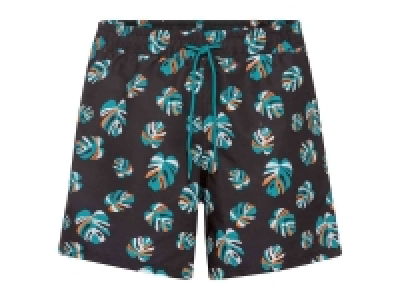 Lidl  Bañador bóxer para hombre naranja/ estampado