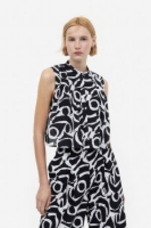Blusa en popelina de algodón 17.99 €
